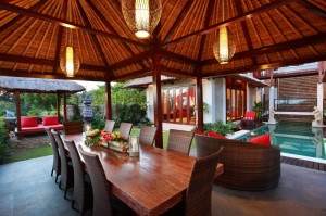 Villa Bukit Lembongan dining