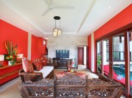 Villa Bukit Lemongan living room